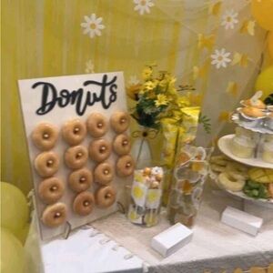 Donut Display Board for party